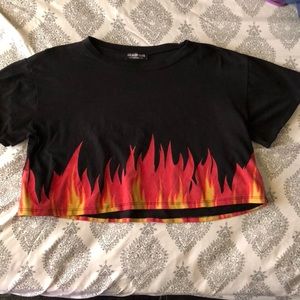 Fire crop top